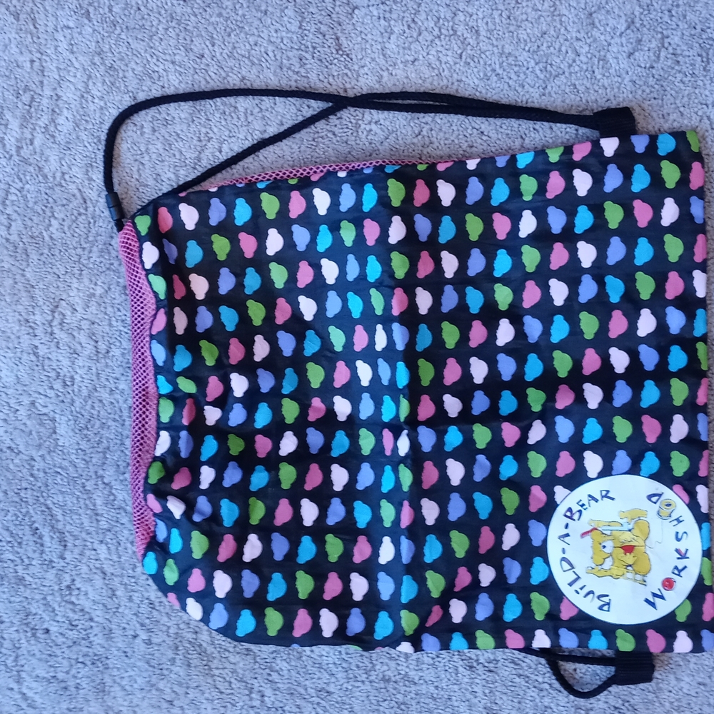 Build-A-Bear cinch backpack